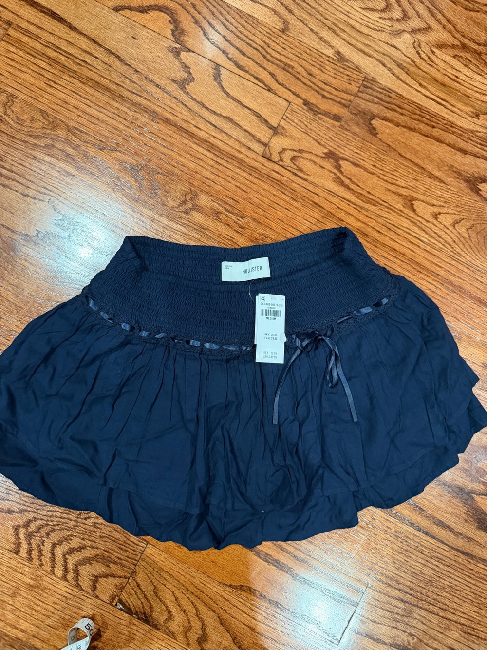 Hollister Navy Blue skorts